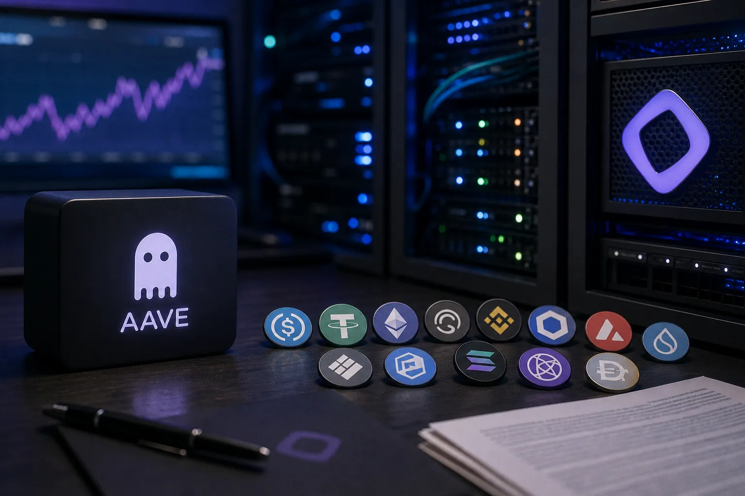 Aave Brings 12 New Supported Assets To Its Fresh Monad Lending Market